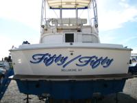 Vinyl Boat Lettering
