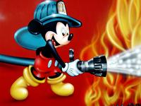 AIRBRUSH DETAIL using foam to put out a fire