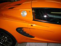 Double & Single line PINSTRIPING shows off the body lines.  Notice the hand painted spider!