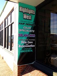 Vertical Banners are available as well as horizontal.