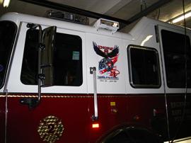 Gary's AIRBRUSH ARTis located just behind the front doors of Engine 2
