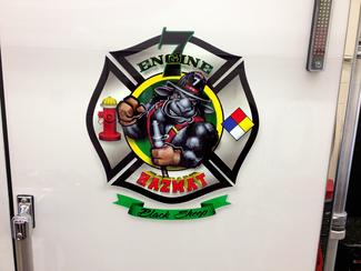 Wantagh Fire Dept Engine 7 - LOGO