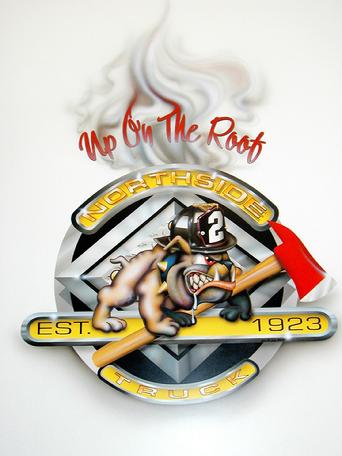 AIRBRUSHED Bulldog Logo
