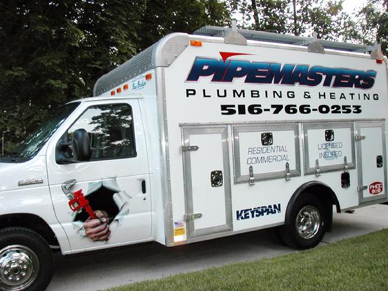AIRBRUSHED & HAND PAINTED UTILITY TRUCK... The airbrushed picture on the doors are clear coated for protection.